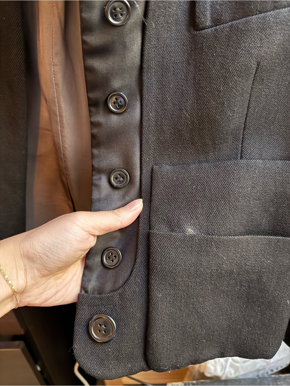 Vintage Chloe wool military jacket size 36/US 2-4 - Picture 5 of 5